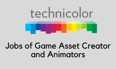 Jobs of Game asset creator and Animators
