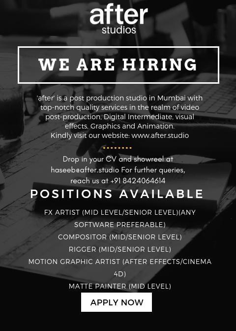 visual effects compositor jobs