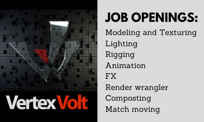 Latest Animation jobs at Vertex Volt Studios: Apply now to get hired