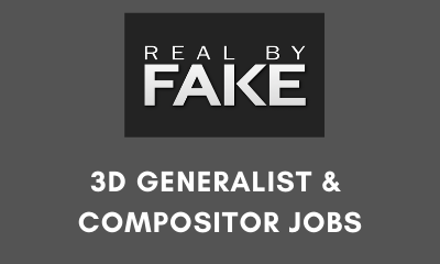 3D Generalist and Compositor jobs at real by fake studio usa canada