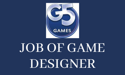 Game Designer job g5 games moscow russia