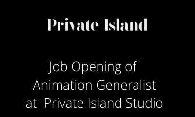 Job Opening of Animation Generalist at Private Island Studio