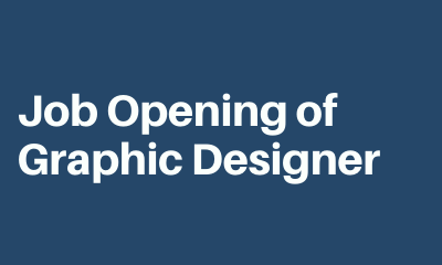 Job Opening of Graphic Designer