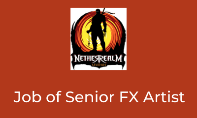 Job of Senior FX Artist NetherRealm Studio USA