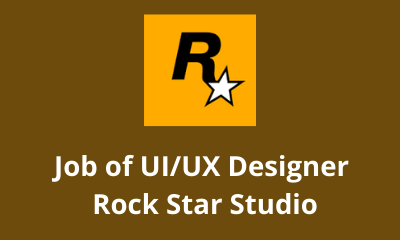 Job of UI UX Designer Rock Star London