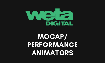 MOCAP Performance Animators weta digital jobs