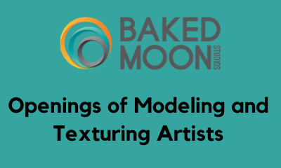 Openings of Modeling and Textuting Artists baked moon studios pune india