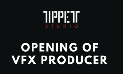 VFX Producer job tippett studio California USA