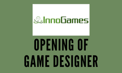 job opening of Game Designer at innogames germany
