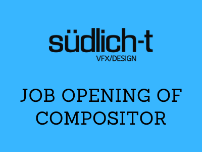 job opening of compositor Suedlich-T studio zurich switzerland