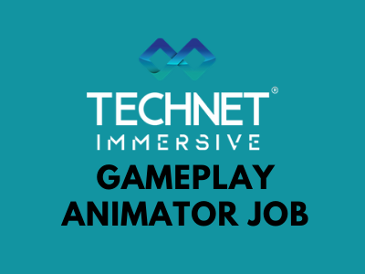 Gameplay Animator job technet immersive usa