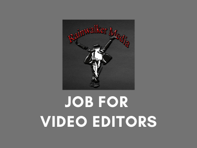 Job for video editors rainwalker media mumbai