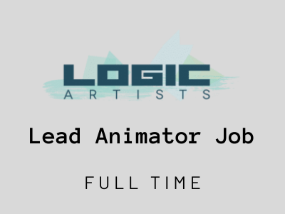 Lead Animator Job full time job logic artists