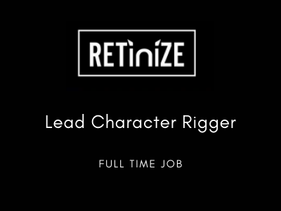 Lead Character Rigger full time job
