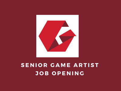 Senior Game artist job Gram Games studio london