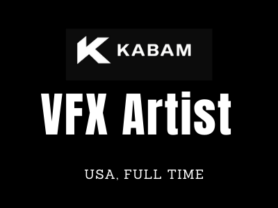 VFX Artist job requirement kabam studio usa