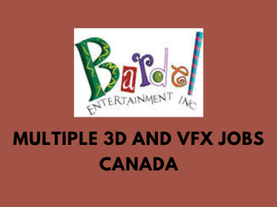 bardel entertainment jobs 3d and vfx canada