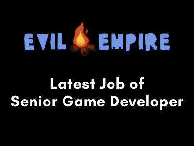 game developer job opening europe evil empire