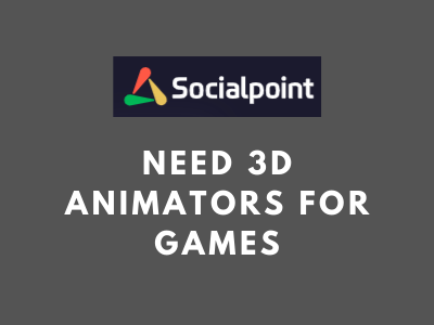 job of 3d animators for games social point studio