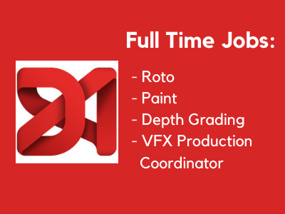 roto paint vfx coordinator deluxe studio jobs
