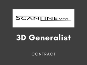 3D Generalist required at Scanline VFX - Munich, Germany, Europe