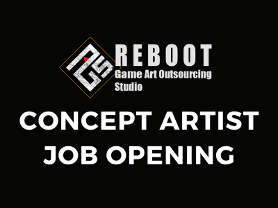 concept artist job opening reboot gaming studio