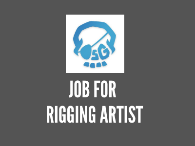 job for rigging artist contract based old skull games