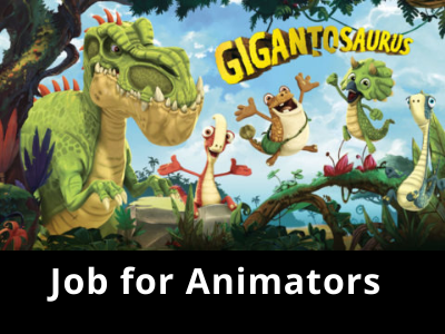 Contract based job opening for 3D Animators - Maya, 3DS Max