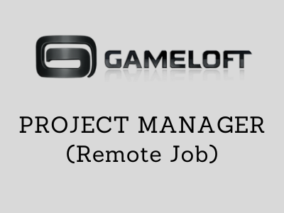 gameloft job canada project manager remote