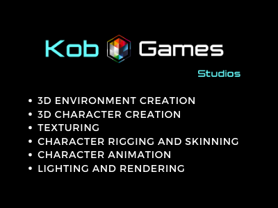 kob games studio jobs 3d artists