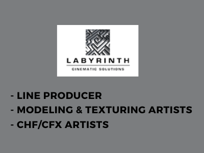 labyrinth jobs Line Producer Modelling & Texturing CHF CFX
