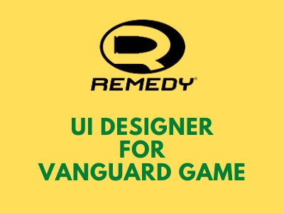 vanguard game job opening ui designer