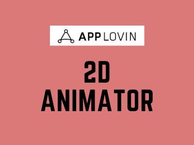 2D Animator job opening app lovin studio canada