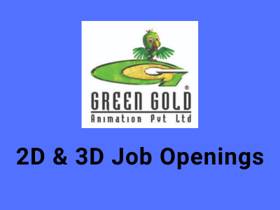 Job openings at Green Gold Animation studio - FX, Concept Artist