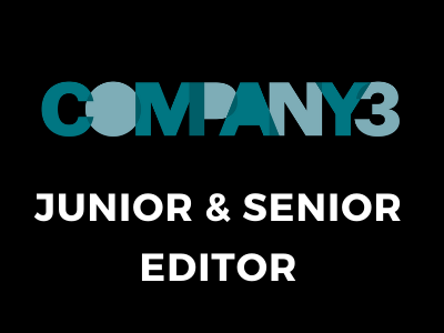 junior senior editor jobs usa compnay 3 studio