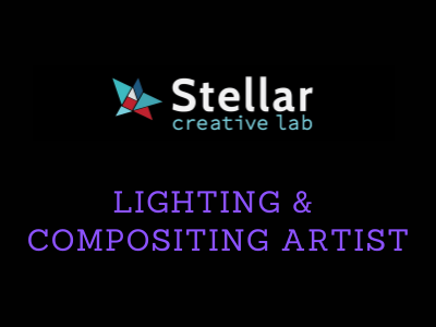 lighting and compositing artist job stellar creative lab canada