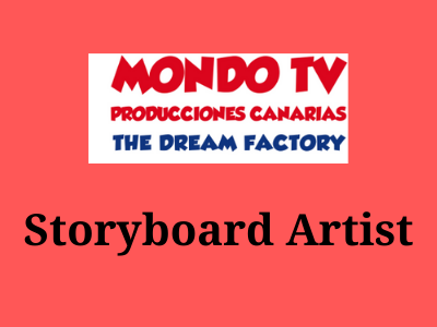 mondo tv job opening spain Storyboard Artist