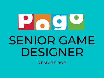 pogo job Senior Game Designer remote