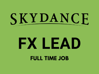 skydance studio job FX Lead