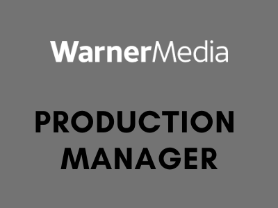 warner media jobs usa Production Manager