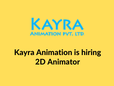 2D Animators required at Kayra Animation - Moho, Flash CS6