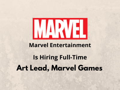 Art Lead required at Marvel Entertainment