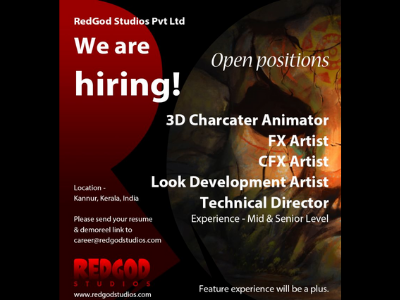ContractFull-Time jobs at RedGod Studios