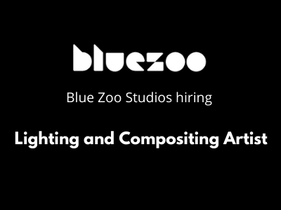 Job opening for Lighting and Compositing Artist