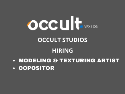 Job opening for Modeling & Texturing Artist