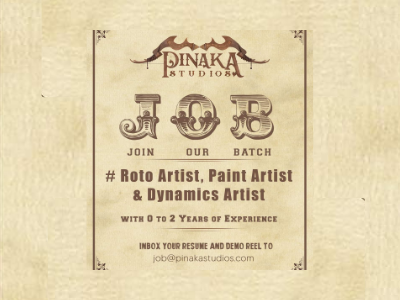 Job openings for Paint Roto Dynamics Artists