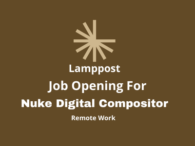 Nuke Digital Compositor required at Lamppost