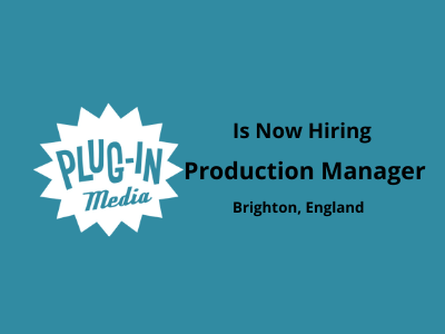 Production Manager required at Plug-in Media