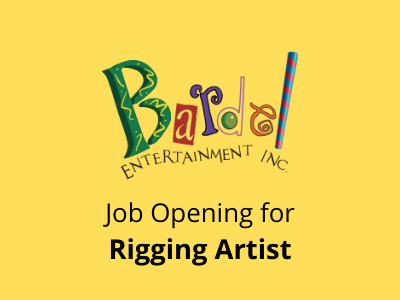 Rigging Artist required at Bardel Entertainment