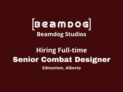 Senior Combat Designer job at Beamdog Studios
